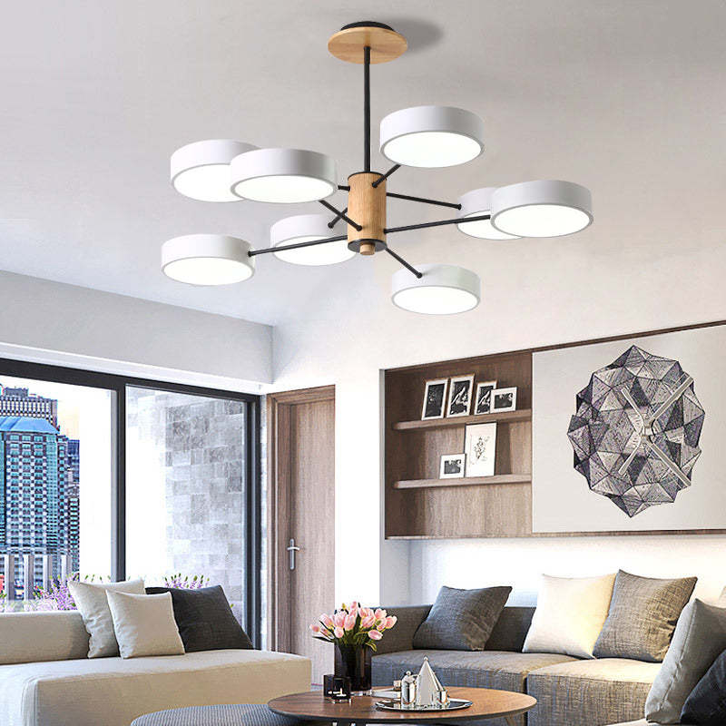 Arisha Art Deco Pendant Light Wood - Letslighting