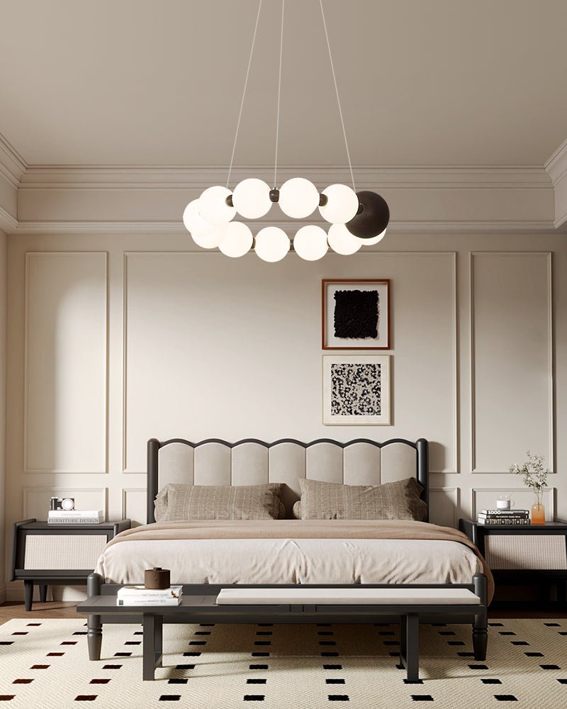 Celestial Bead Ring Chandelier - Letslighting