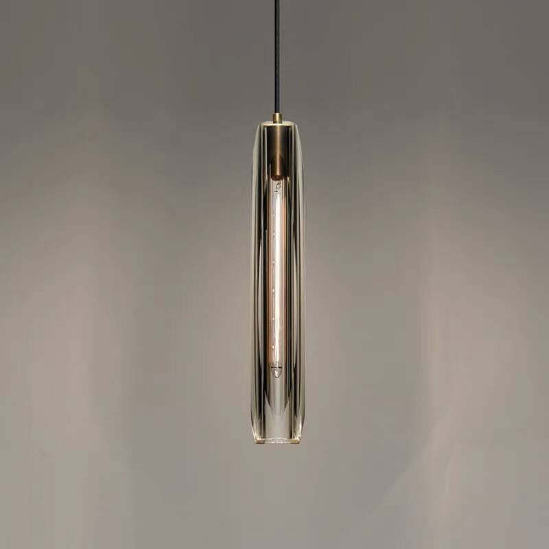 Arisha Brass Designer LED Glass Pendant Lamp - Letslighting