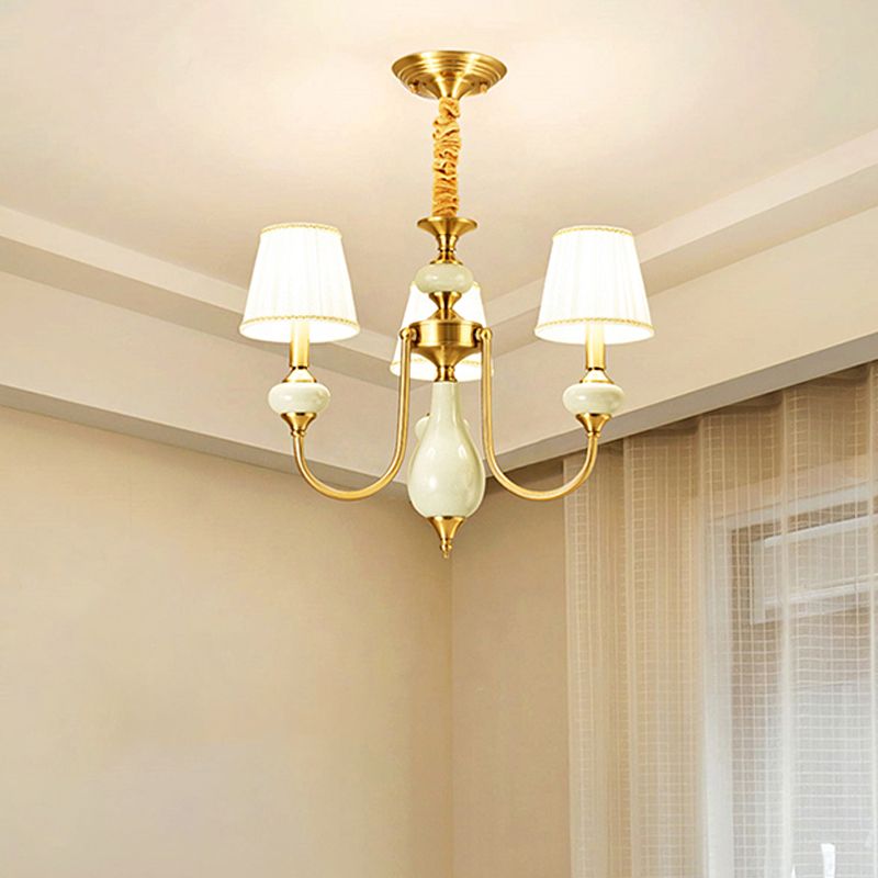 Valentina Retro Elegant Fabric Chandelier