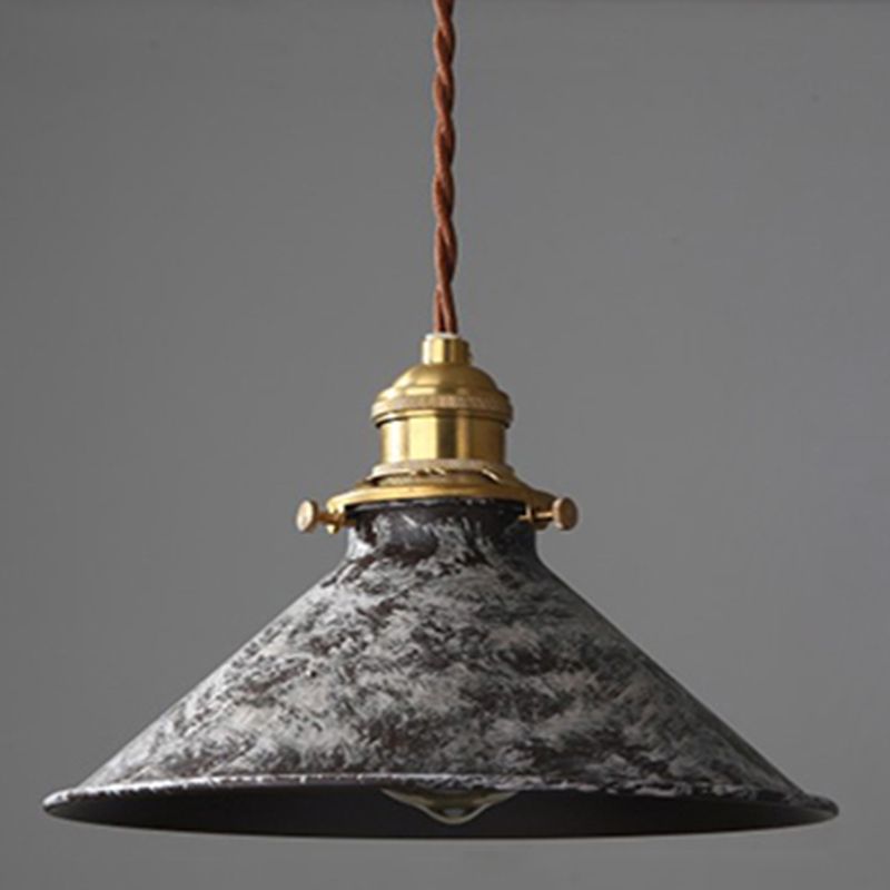 Silva Aged Rusty Vintage Rustic Finish Pendant Light, 3 Style - Letslighting
