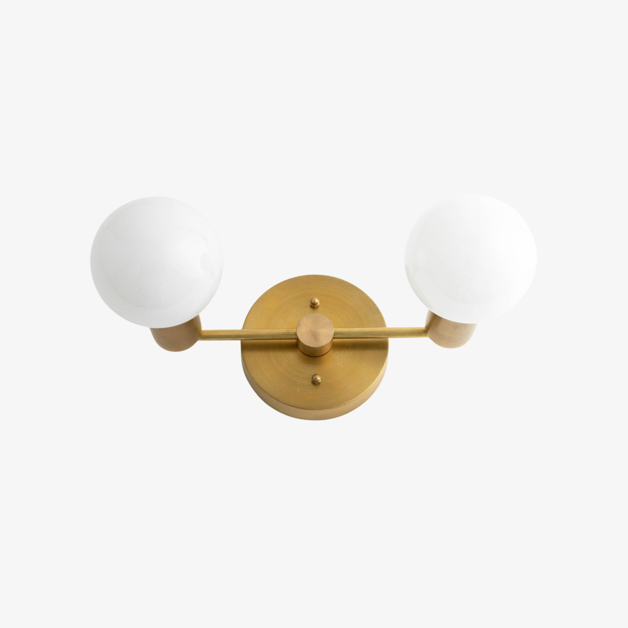 Pearl Modern Brass Wall Sconce for Bathroom