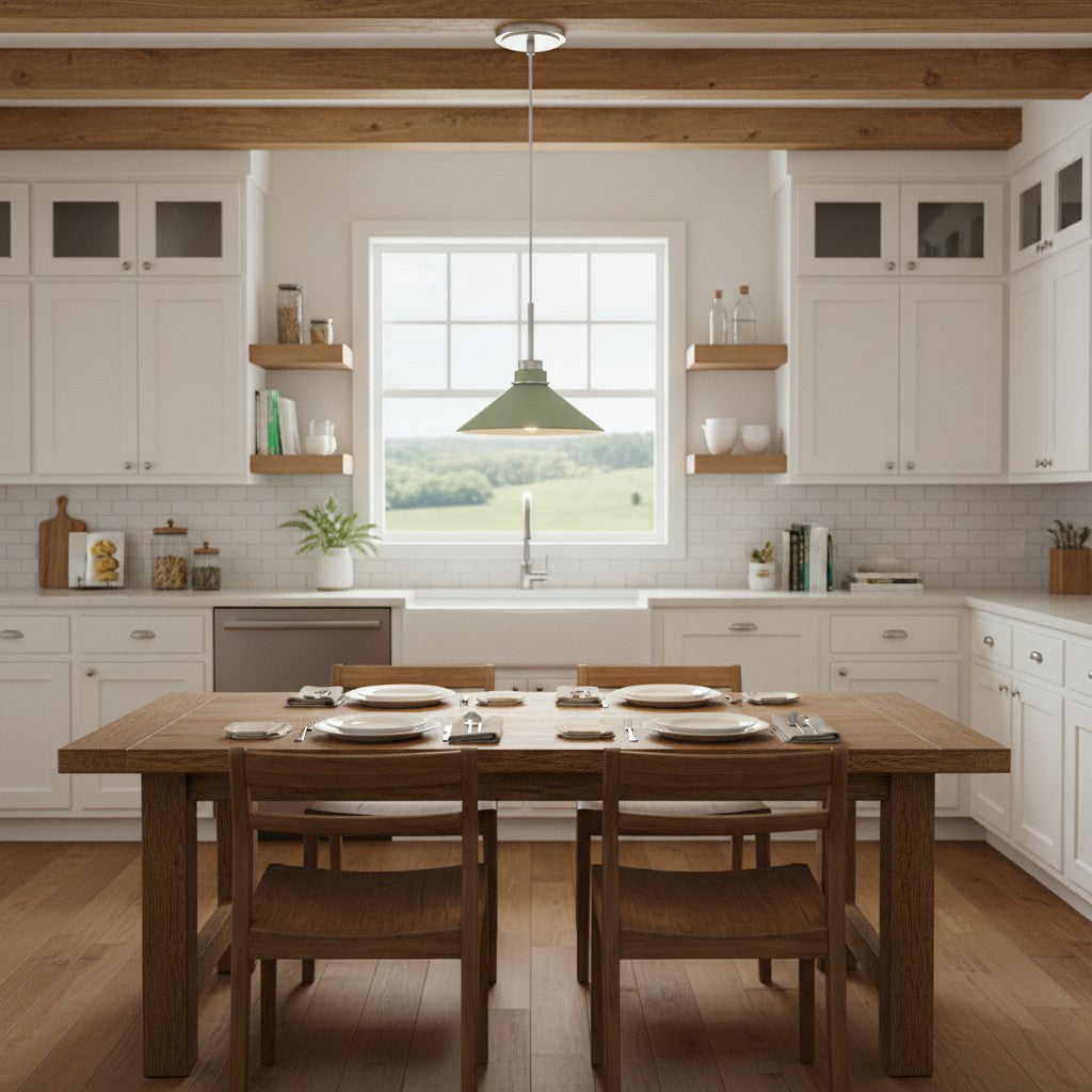 Grange Pendant Light Metal&Glass