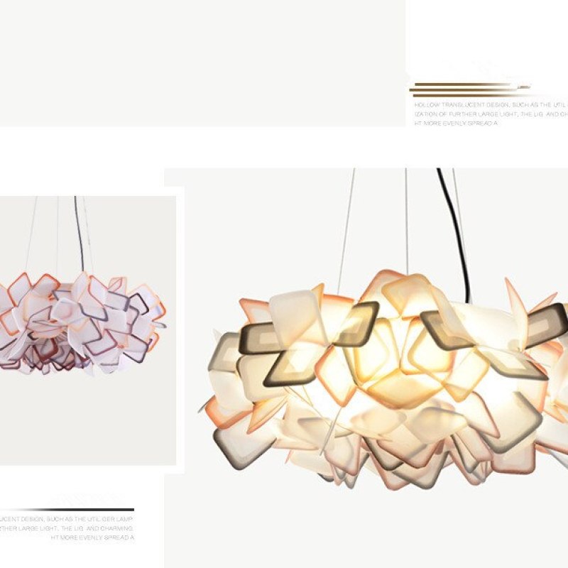 Arisha Modern Decorative Flower Acrylic Pendant Light - Letslighting