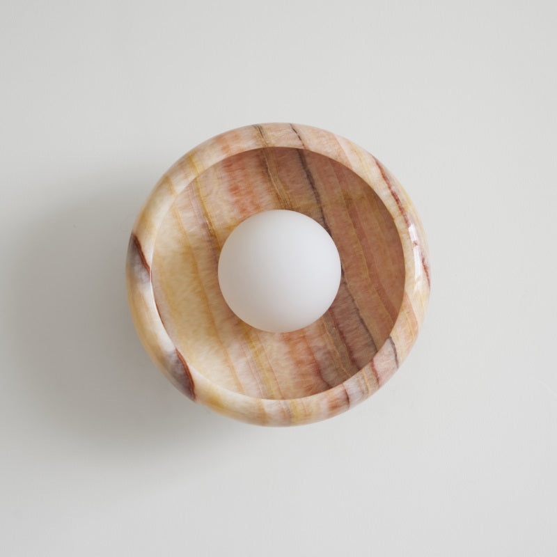 Onvix Natural Onyx Wall Light - Letslighting