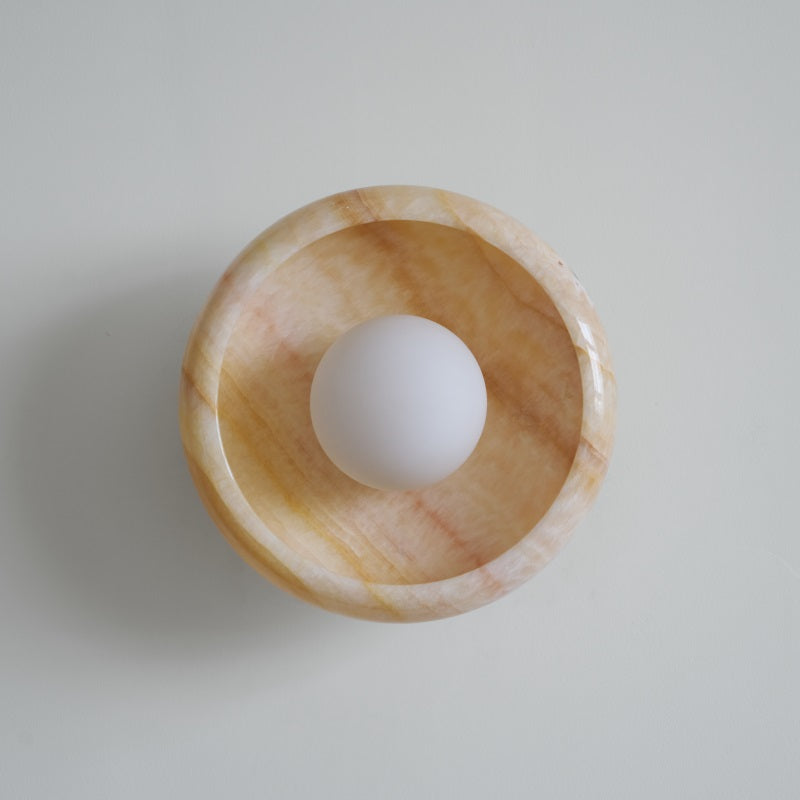 Onvix Natural Onyx Wall Light - Letslighting