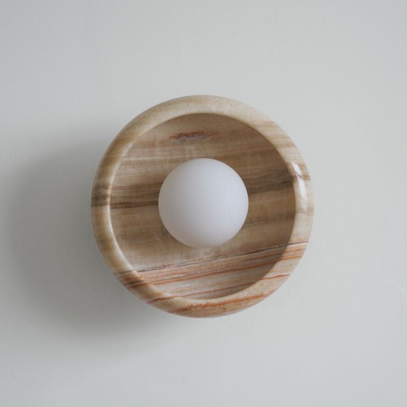 Onvix Natural Onyx Wall Light - Letslighting