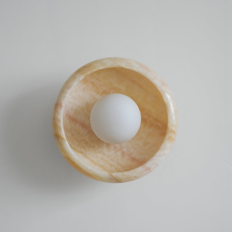 Onvix Natural Onyx Wall Light - Letslighting