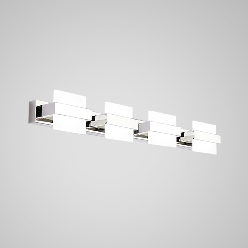 Arisha Modern Square Metal Acrylic Wall Lamp Bathroom