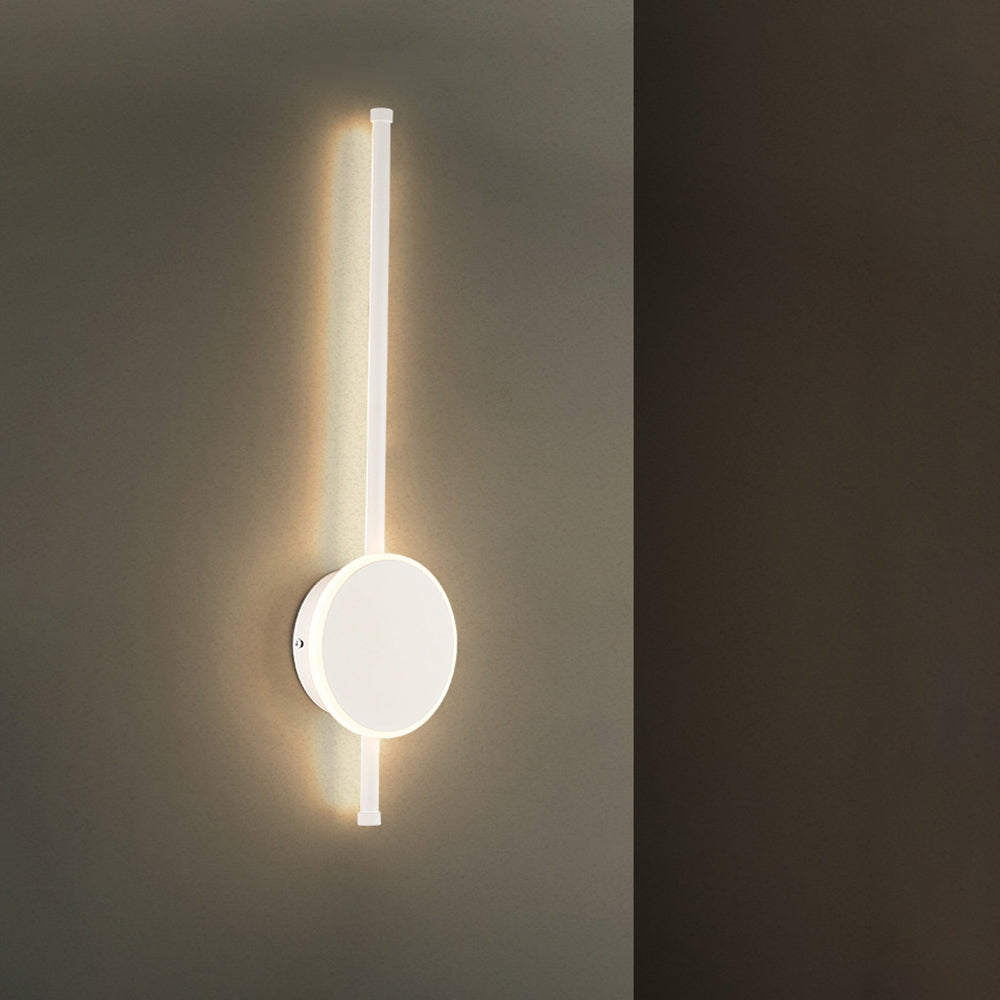 Arisha Modern Round Linear Metal Wall Lamp