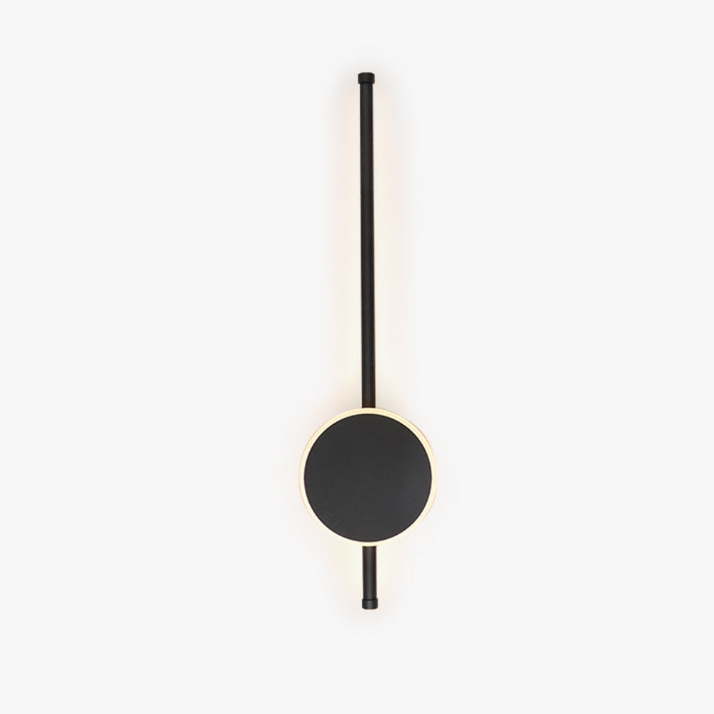 Arisha Modern Round Linear Metal Wall Lamp