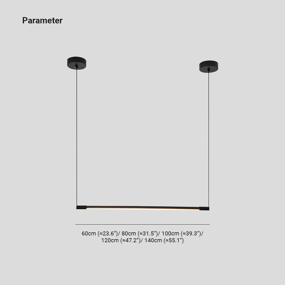 Arisha Minimalist Linear Pendant Light Living Room