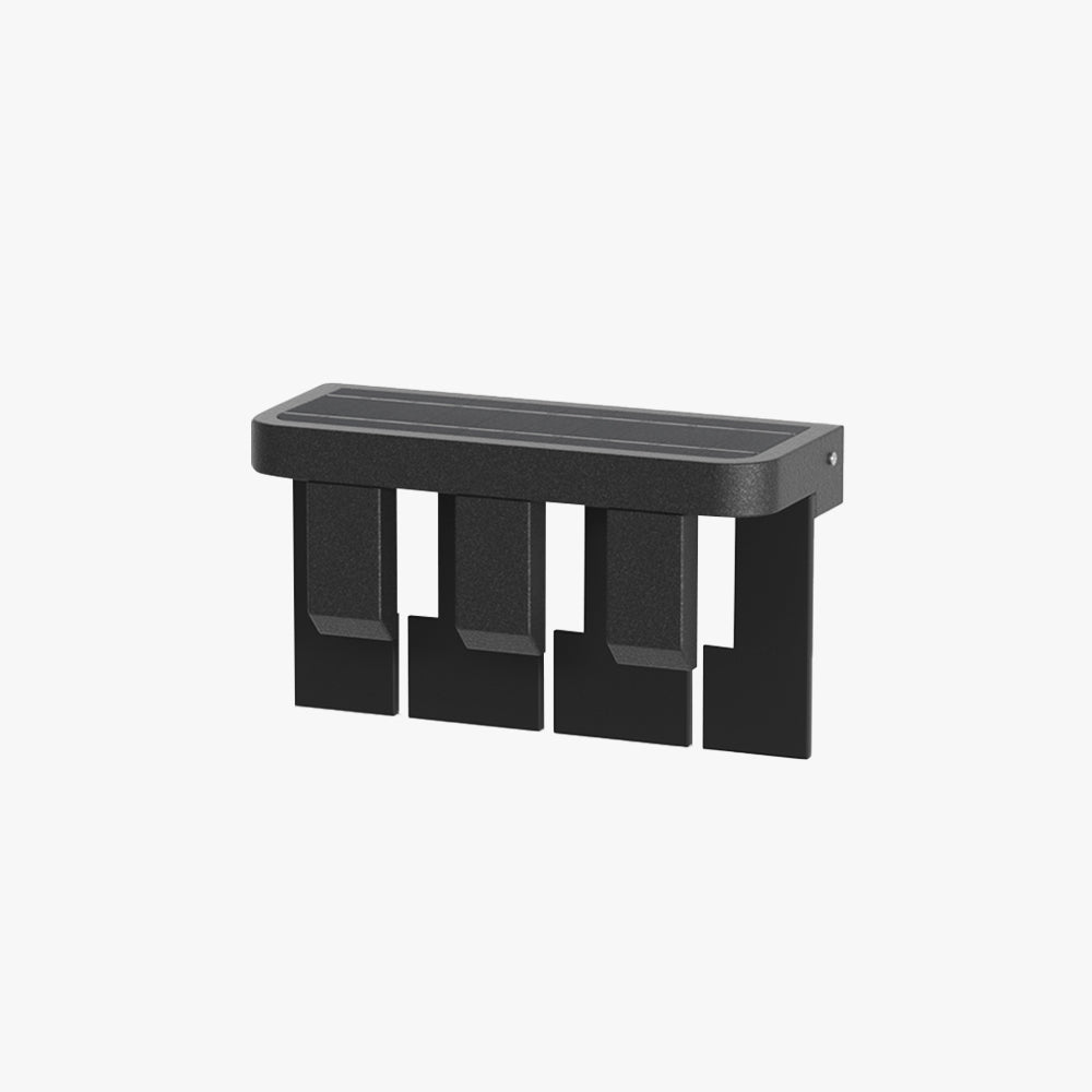 Ray Modern Minimallist Solar Outdoor Garden Yard Wall Lamp - Letslighting