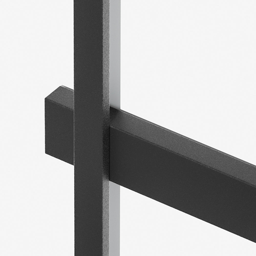 Arisha Minimalist Duo-Linear Metal Outdoor Wall Lamp