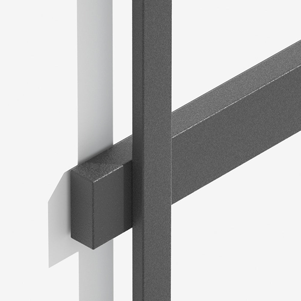 Arisha Minimalist Duo-Linear Metal Outdoor Wall Lamp