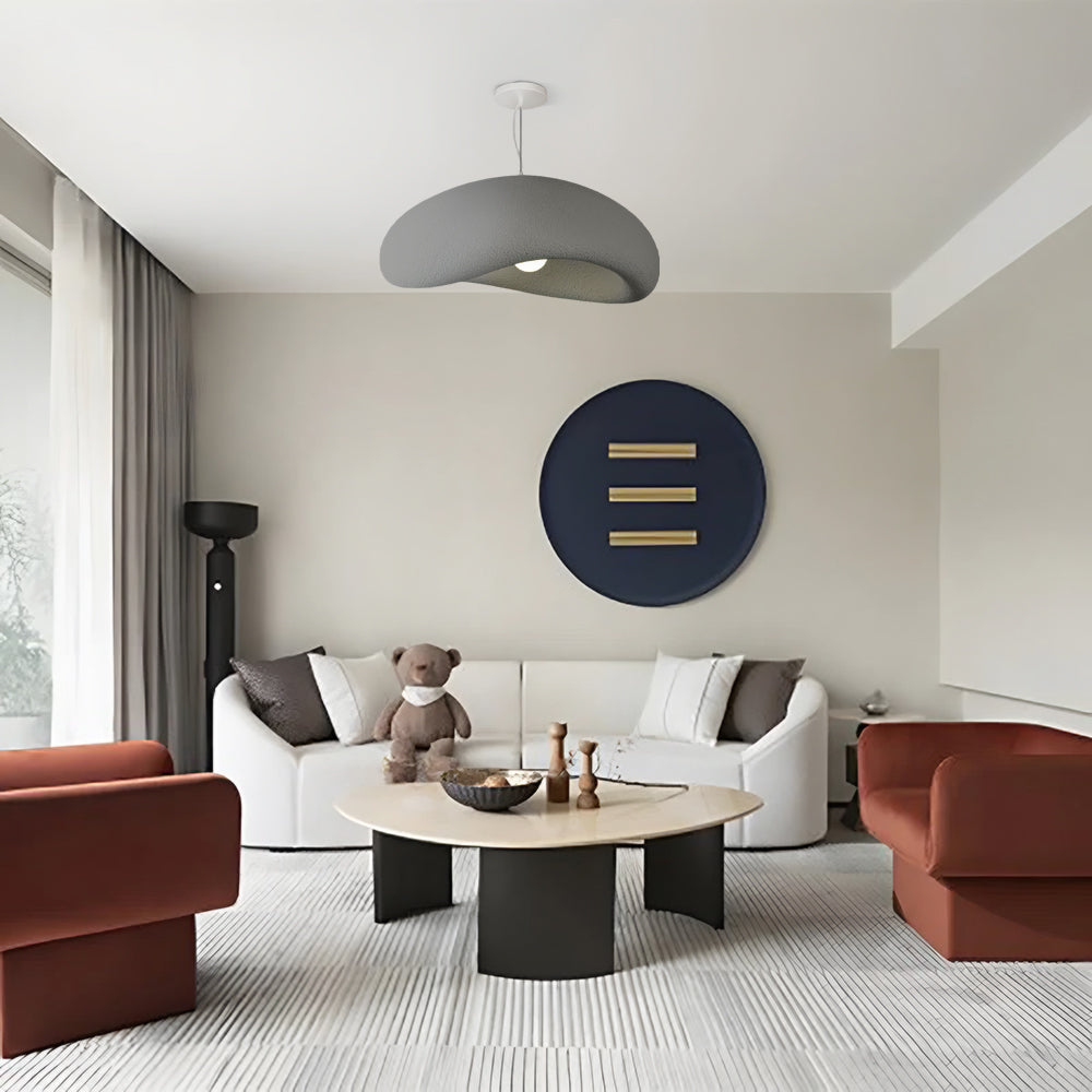 Avi Minimalist Cobblestone Shape Pendant Light - Letslighting
