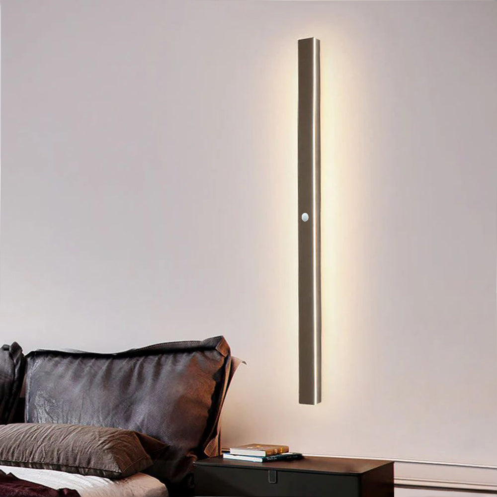 Arisha Sleek Minimalist Rimless Linear Outdoor Wall Light - Letslighting
