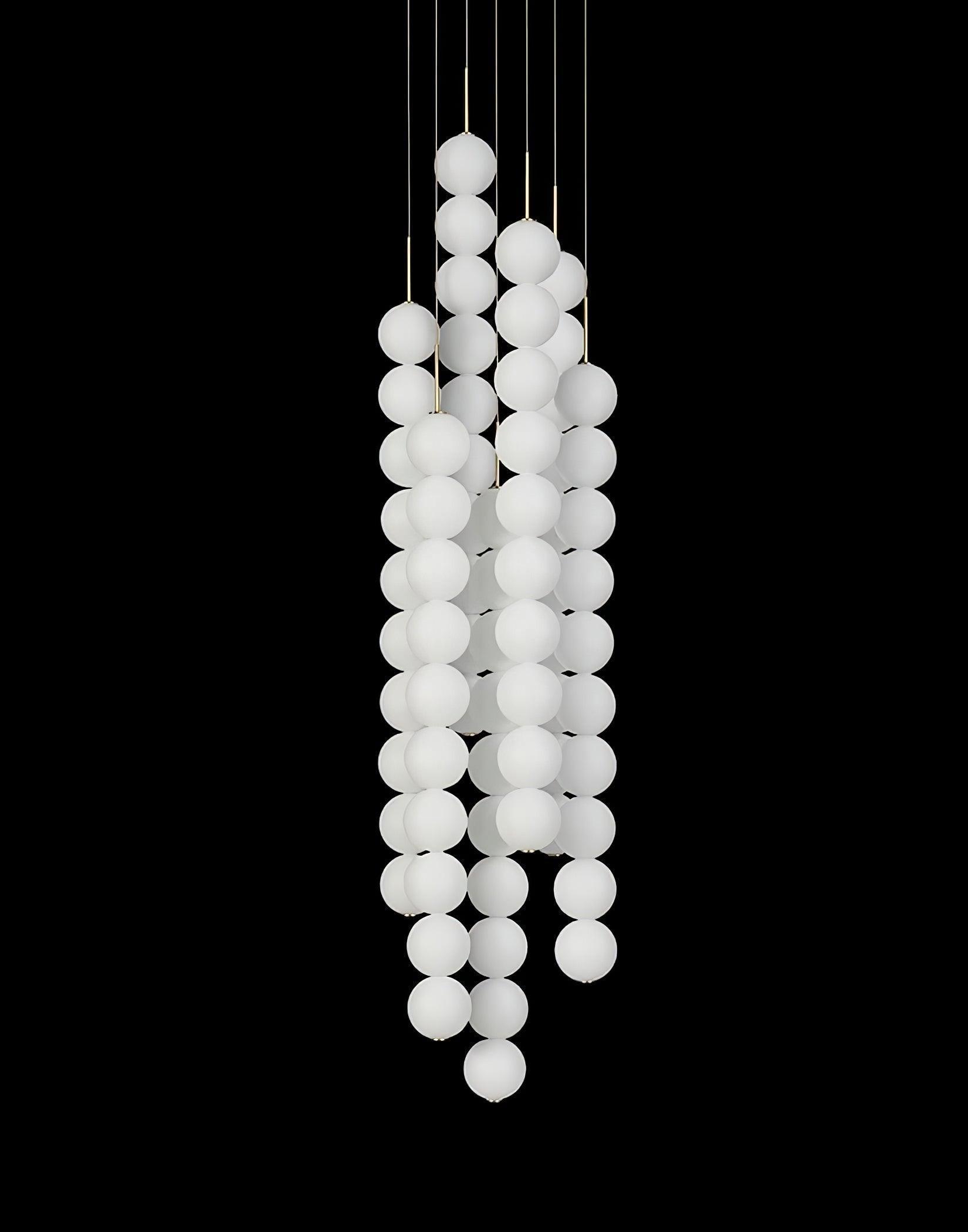 Abacus Pendant Light Vertical Globe Shape Modern - Letslighting