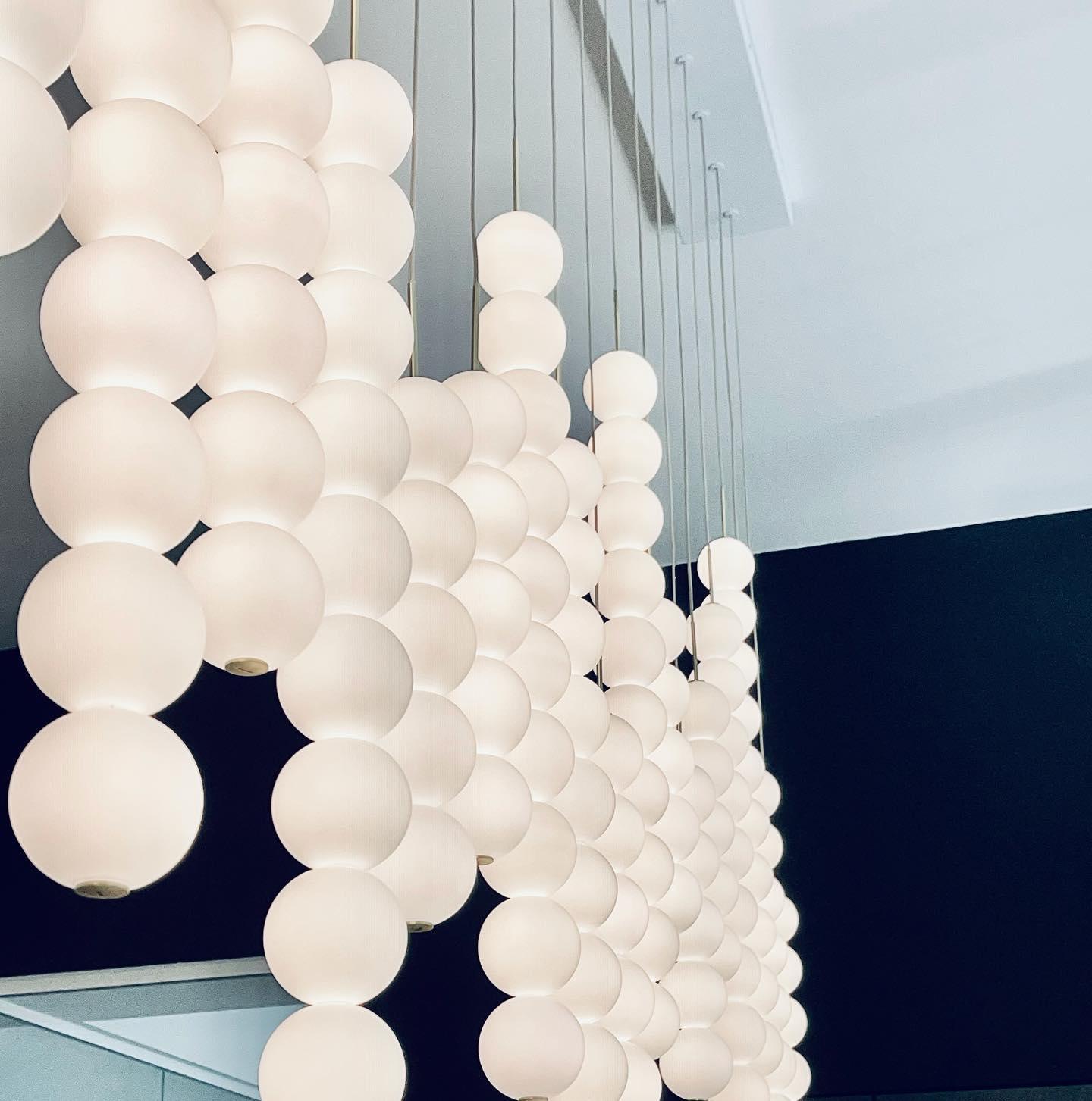 Abacus Pendant Light Vertical Globe Shape Modern - Letslighting