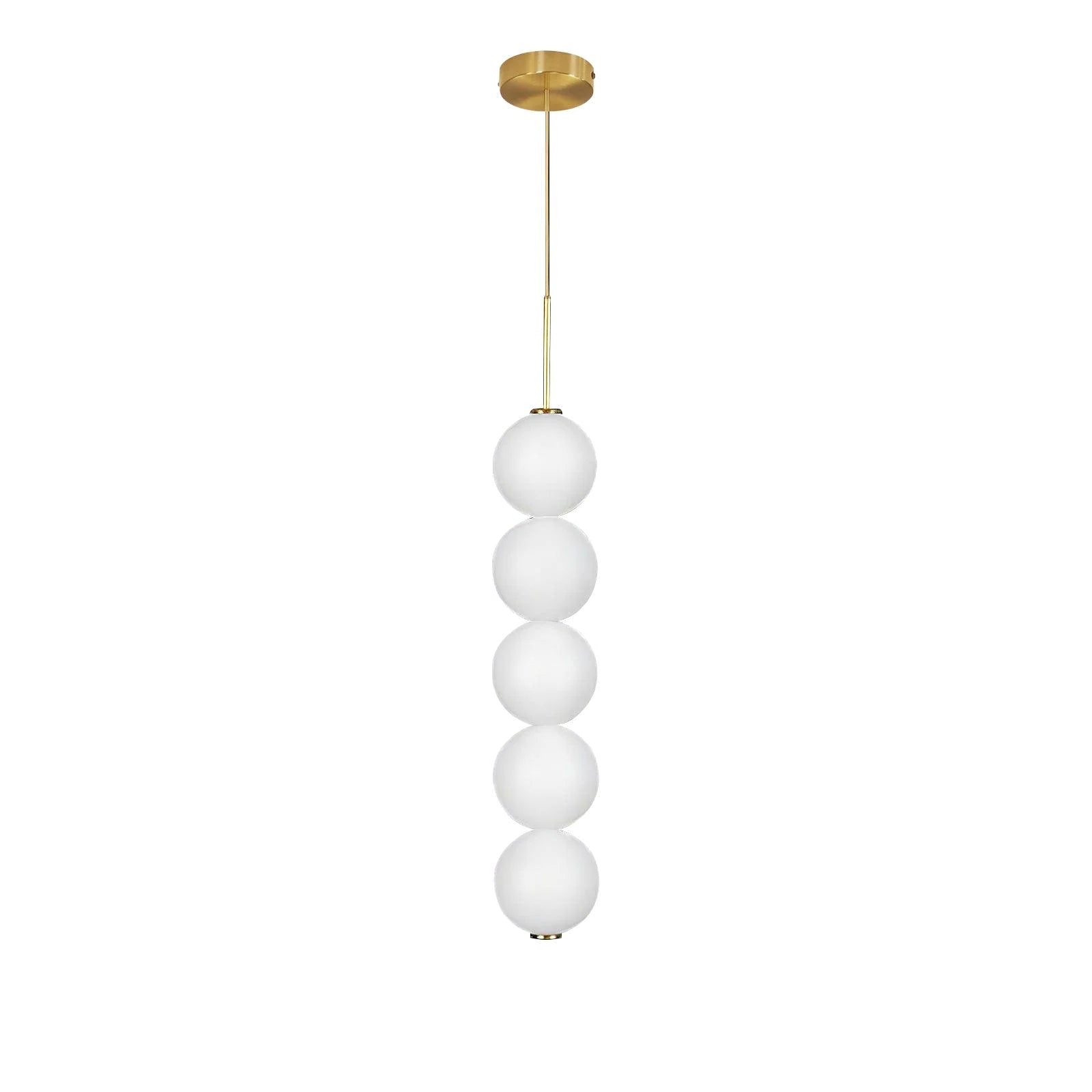 Abacus Pendant Light Vertical Globe Shape Modern - Letslighting