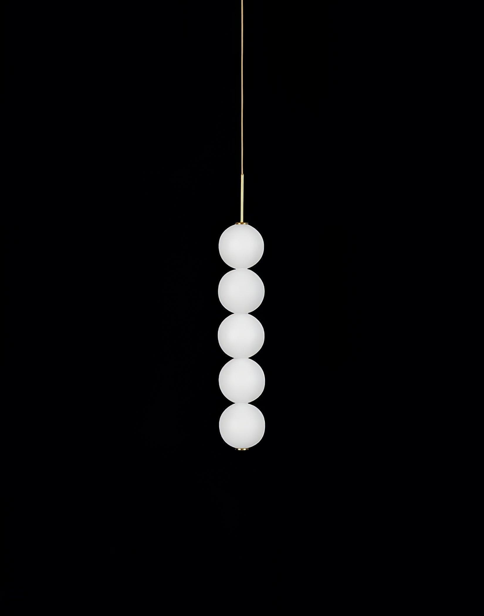Abacus Pendant Light Vertical Globe Shape Modern - Letslighting