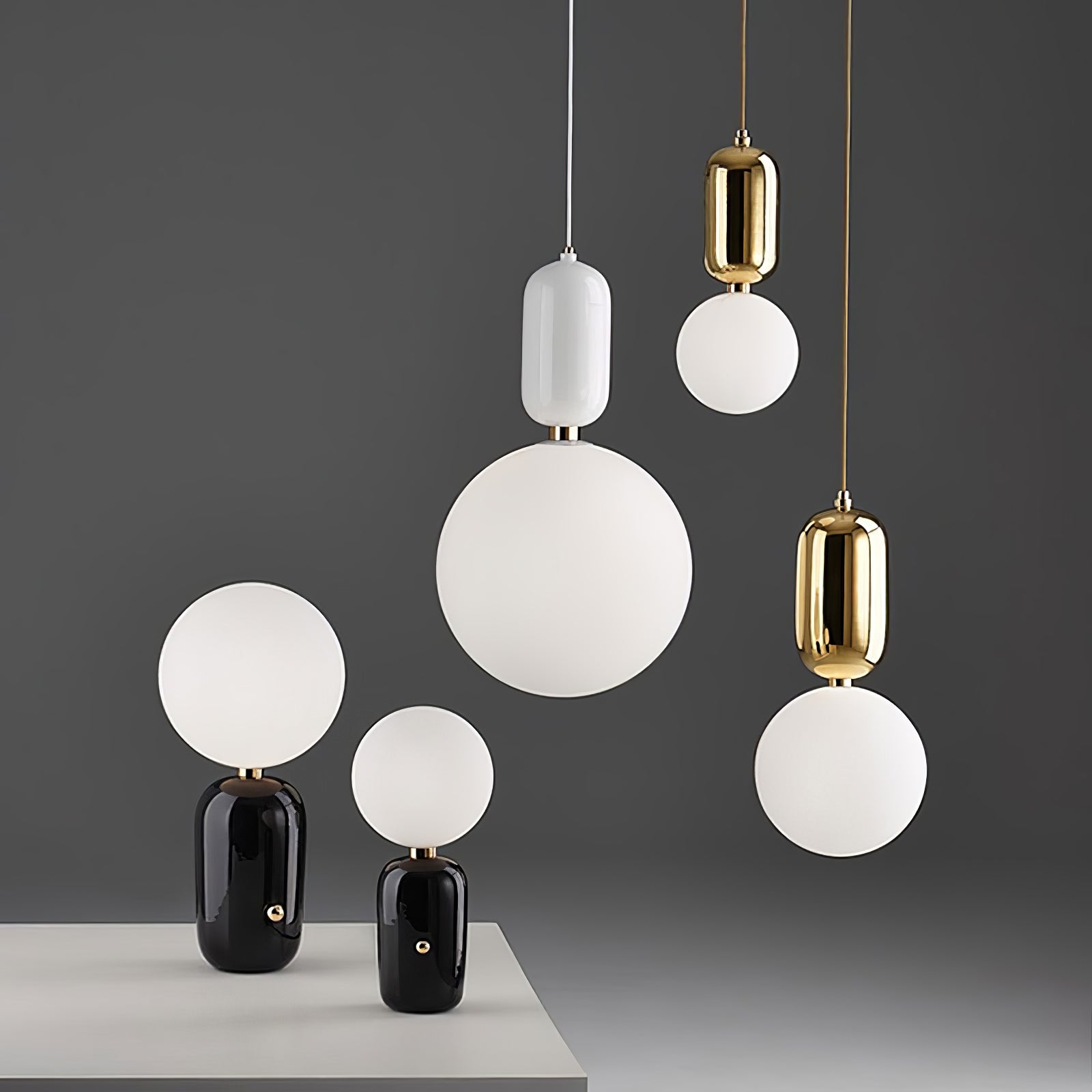 Carter Modern Glass Pendant Light - Letslighting