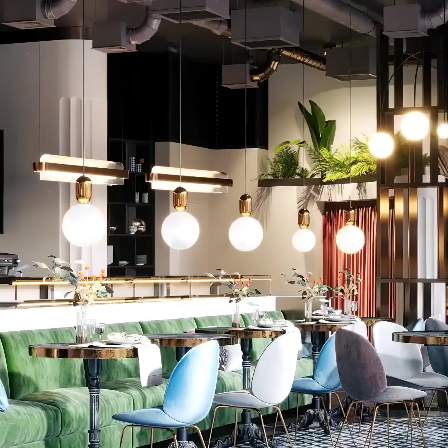 Carter Modern Glass Pendant Light - Letslighting