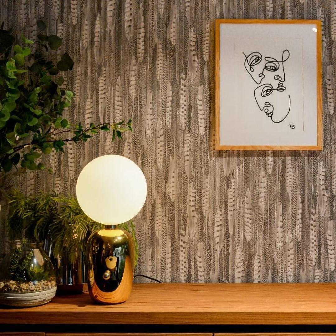 Nyxen Glass Industrial Table Lamp - Letslighting