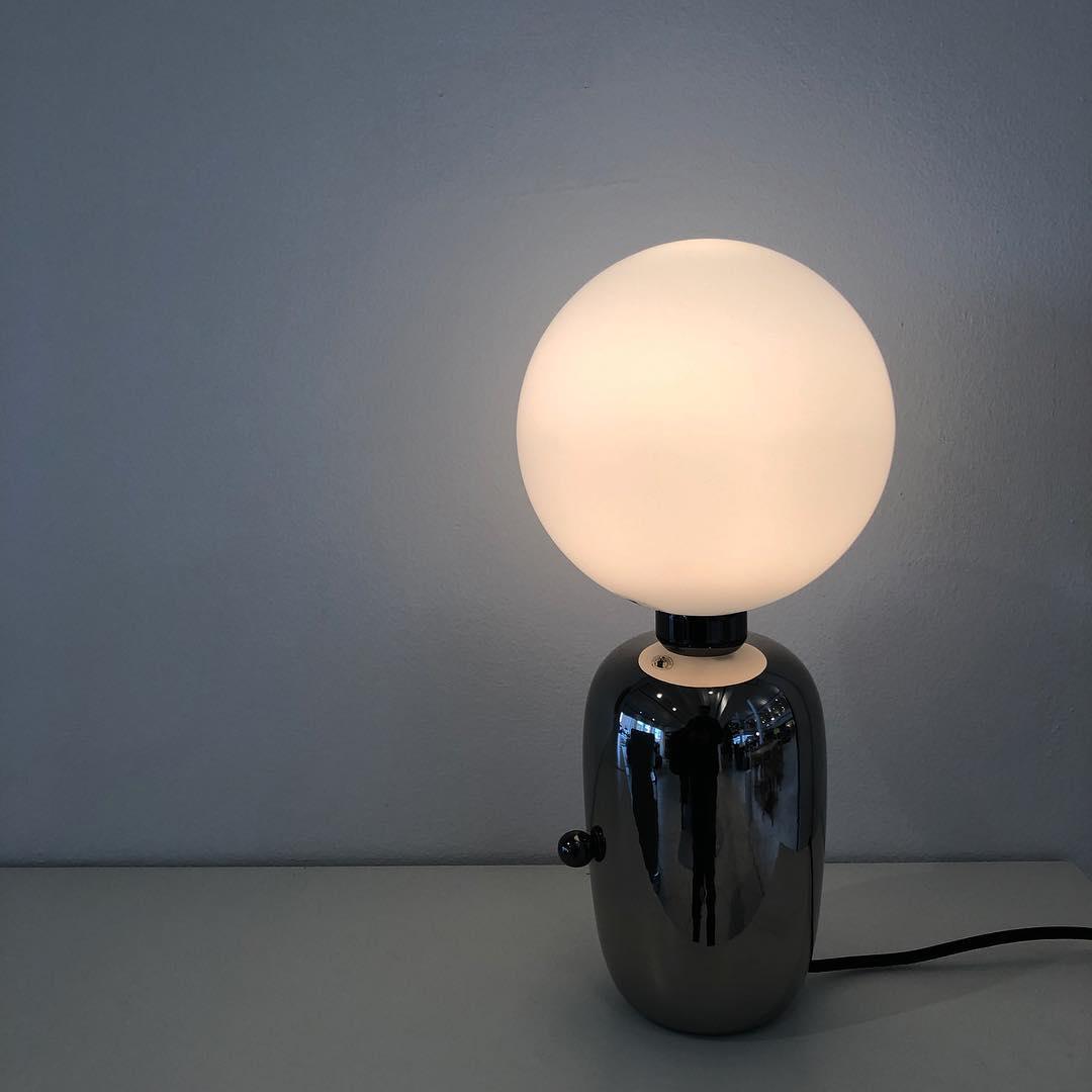 Nyxen Glass Industrial Table Lamp - Letslighting
