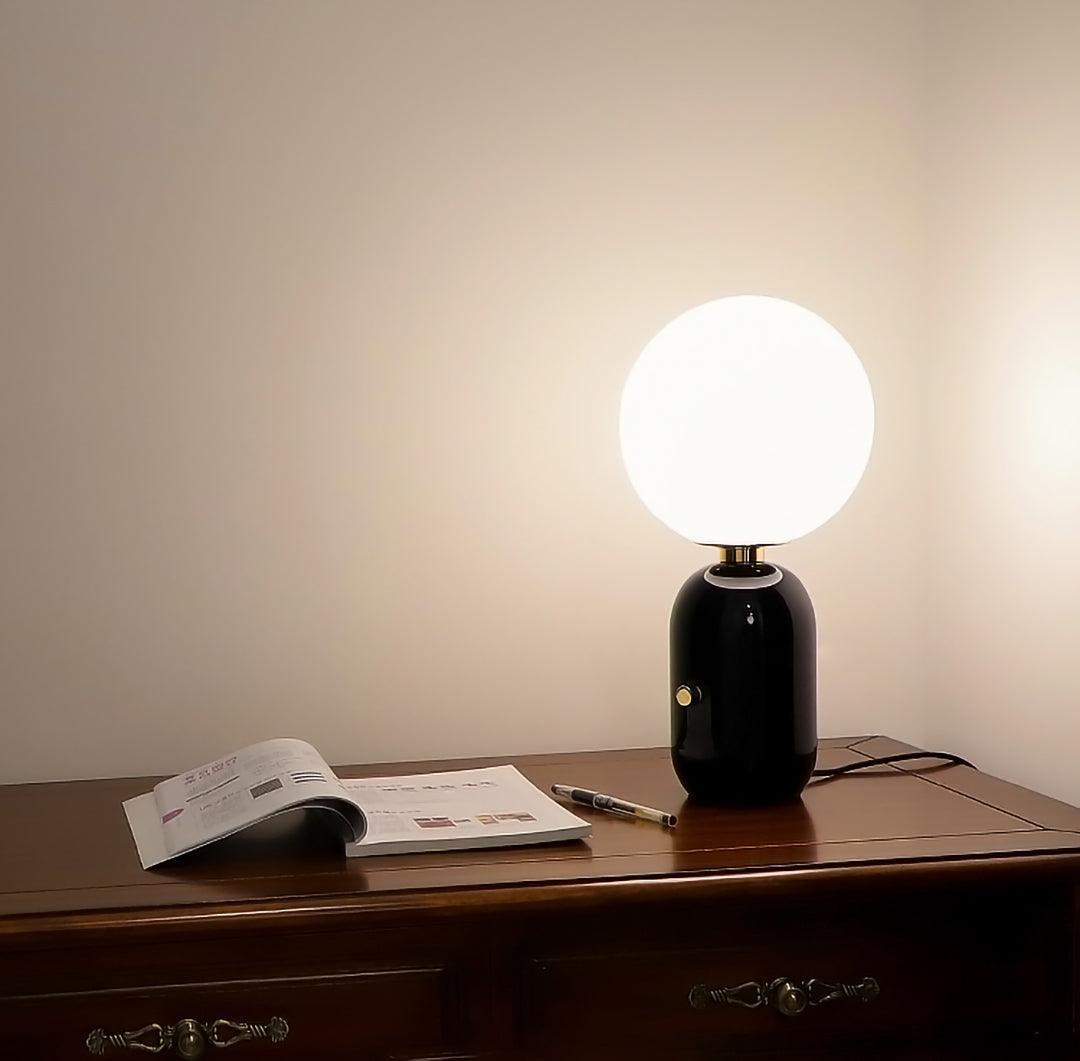 Nyxen Glass Industrial Table Lamp - Letslighting