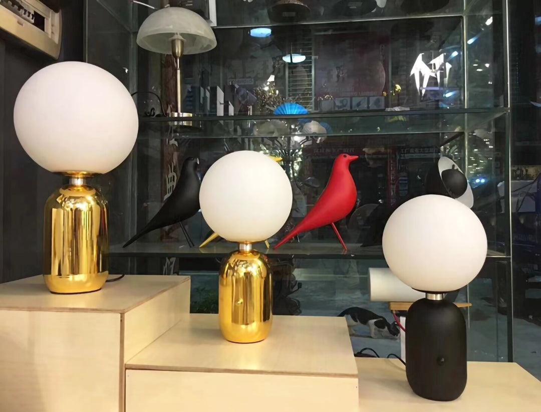 Nyxen Glass Industrial Table Lamp - Letslighting