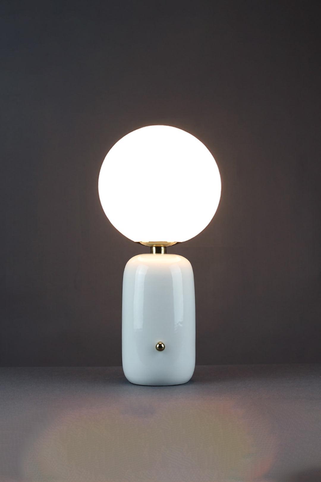 Nyxen Glass Industrial Table Lamp - Letslighting
