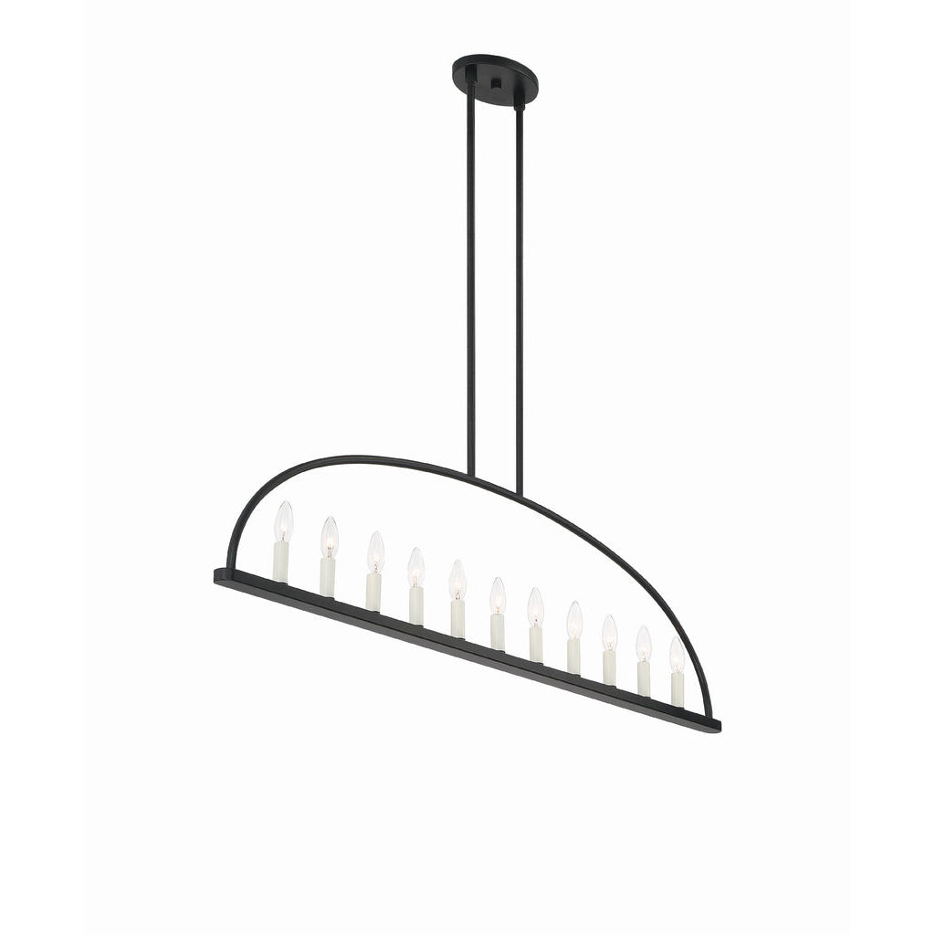 Arcadia Linear Arch Chandelier - Letslighting