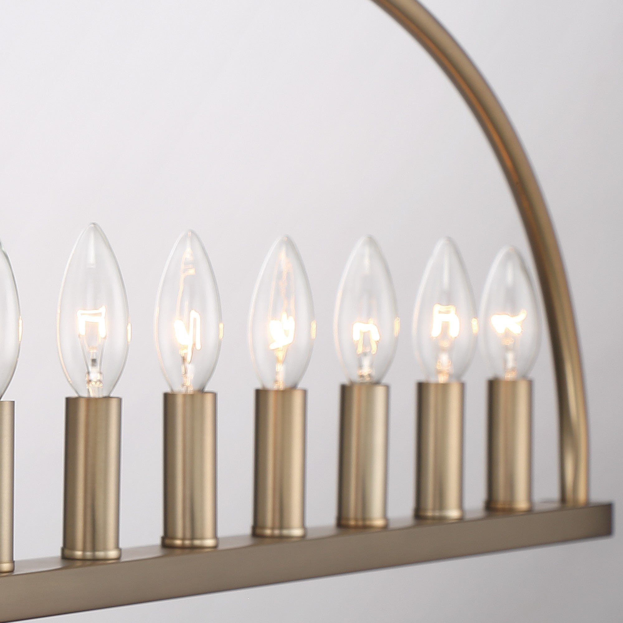 Arcadia Linear Arch Chandelier - Letslighting