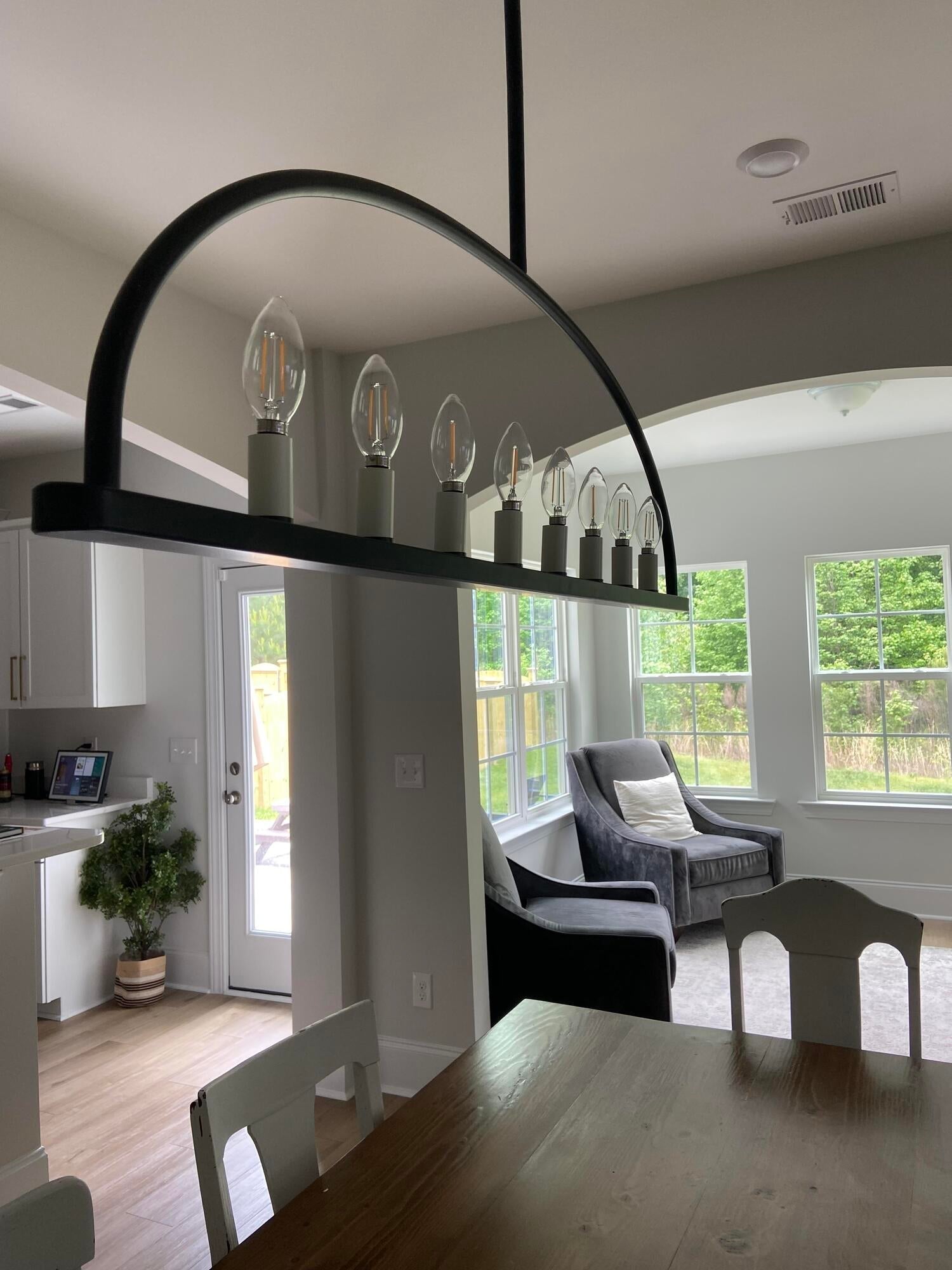 Arcadia Linear Arch Chandelier - Letslighting