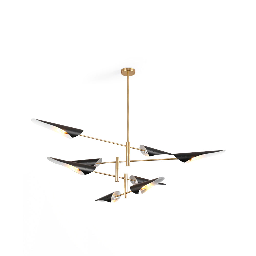 Chandelier Adjustable Aero Shape Modern Living Room - Letslighting