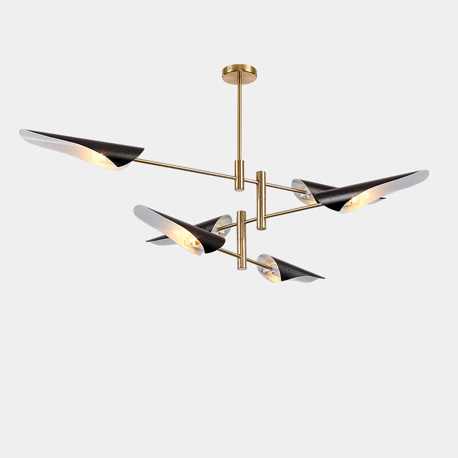 Chandelier Adjustable Aero Shape Modern Living Room - Letslighting