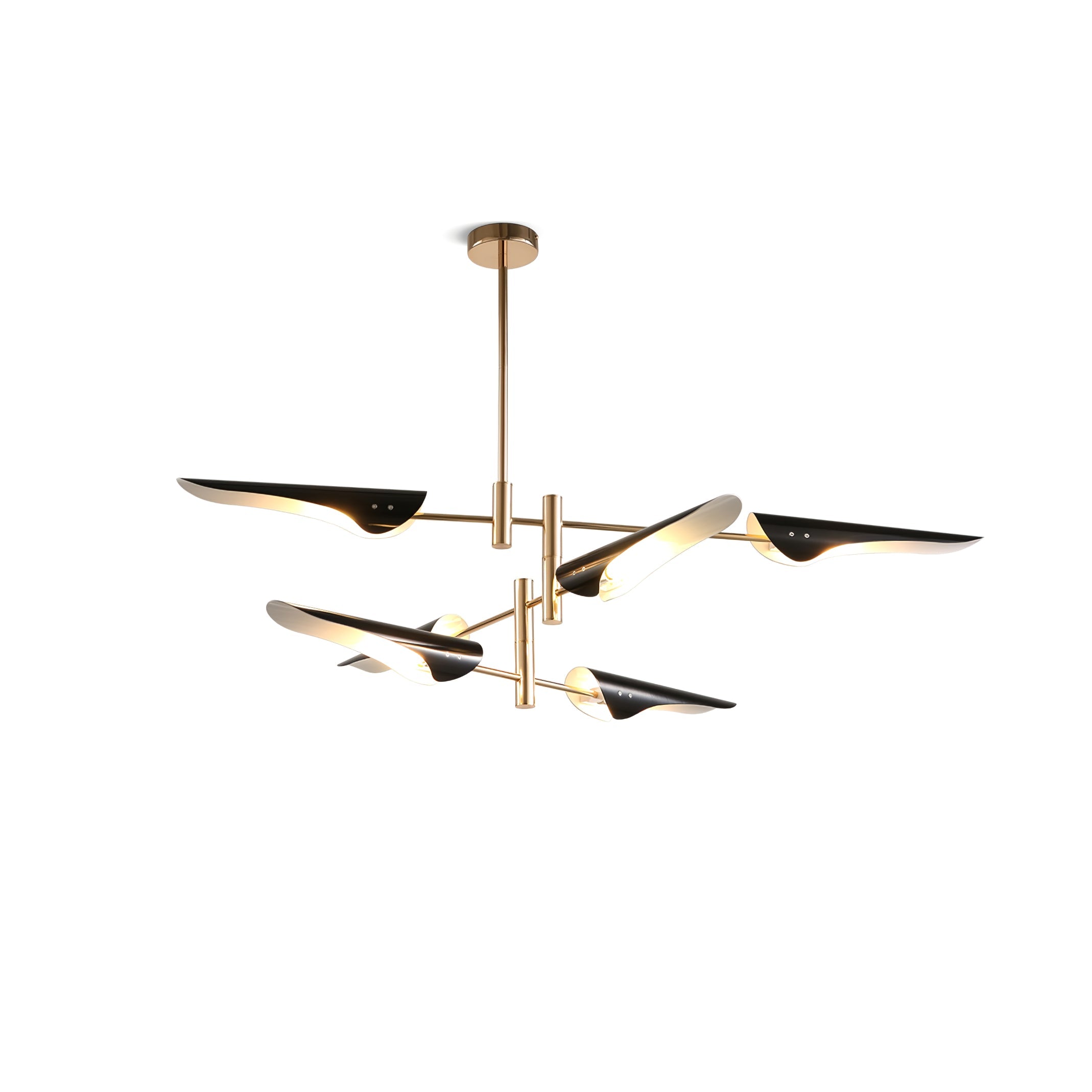 Chandelier Adjustable Aero Shape Modern Living Room - Letslighting