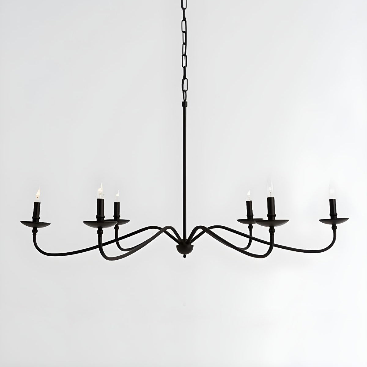 Alshaarae Vintage Industrial Brass Chandelier - Letslighting