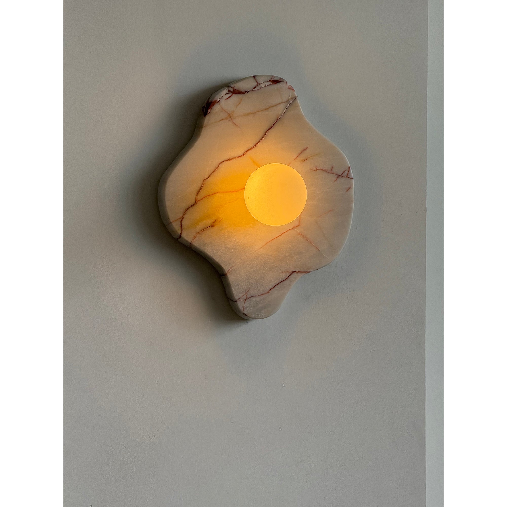 Abnormal Marble Glass Wall Lamp - Letslighting