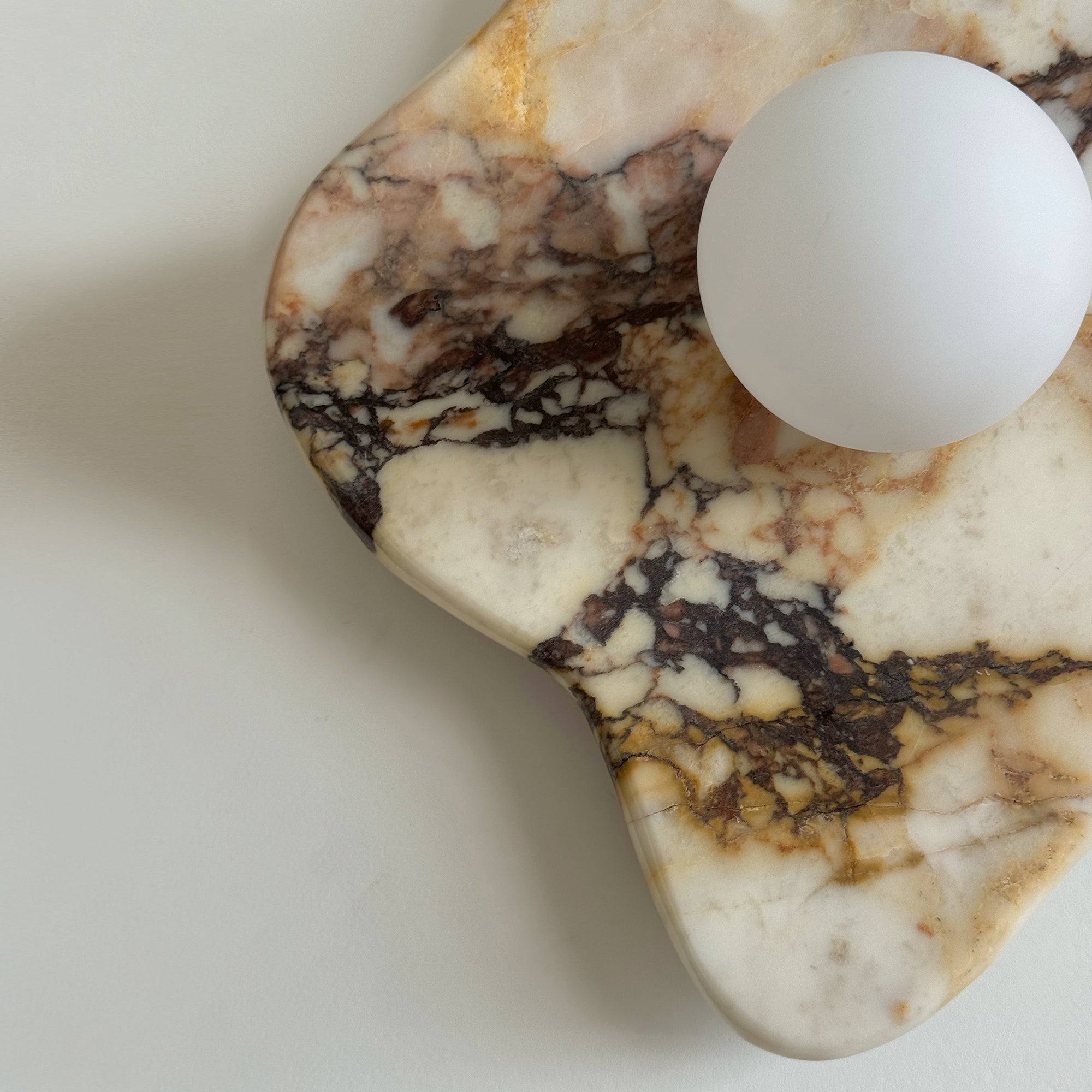 Abnormal Marble Glass Wall Lamp - Letslighting