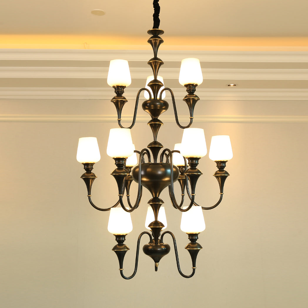 Eterna Tiered Chandelier - Letslighting
