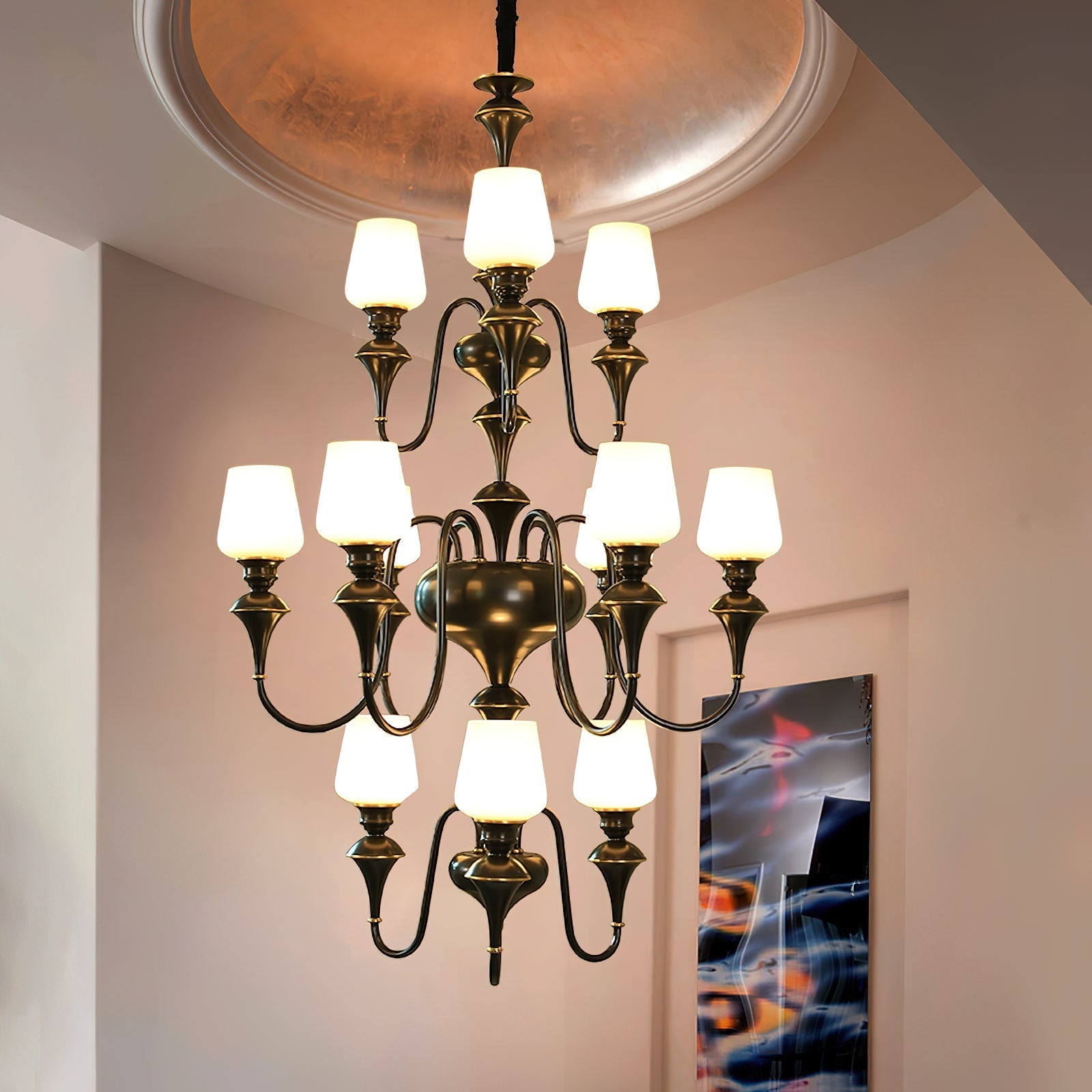 Eterna Tiered Chandelier - Letslighting