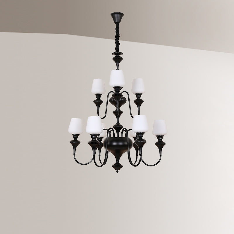 Eterna Tiered Chandelier - Letslighting