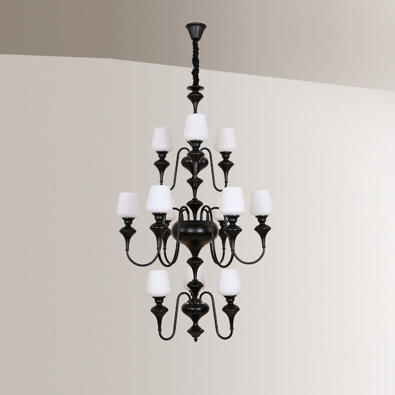 Eterna Tiered Chandelier - Letslighting