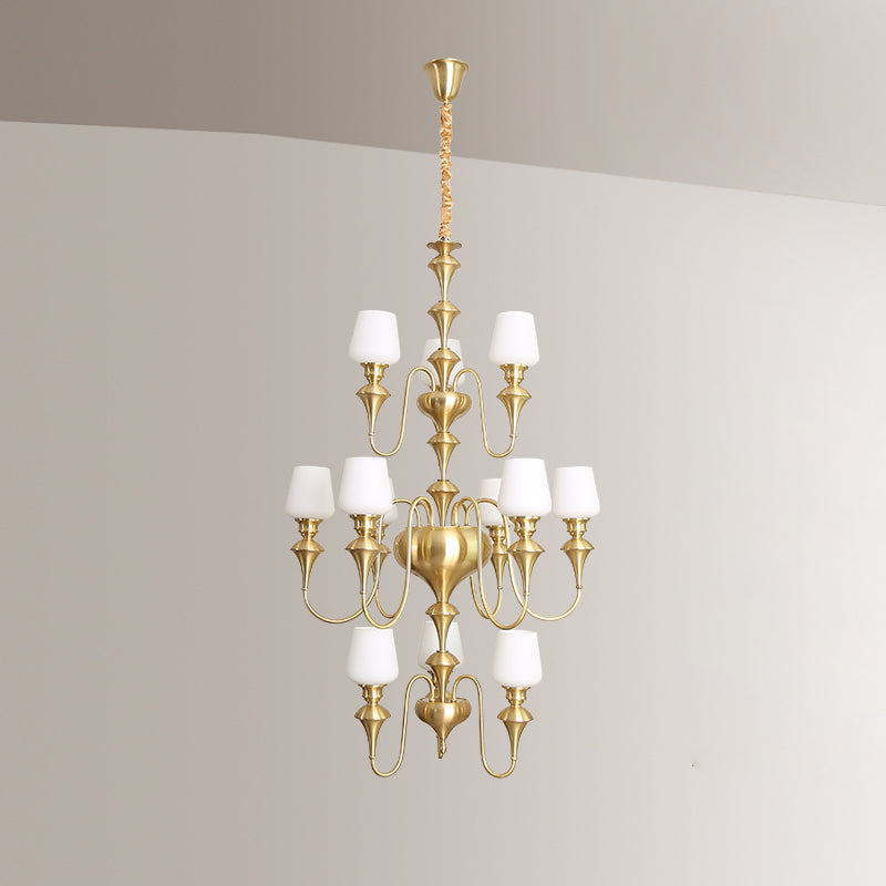 Eterna Tiered Chandelier - Letslighting