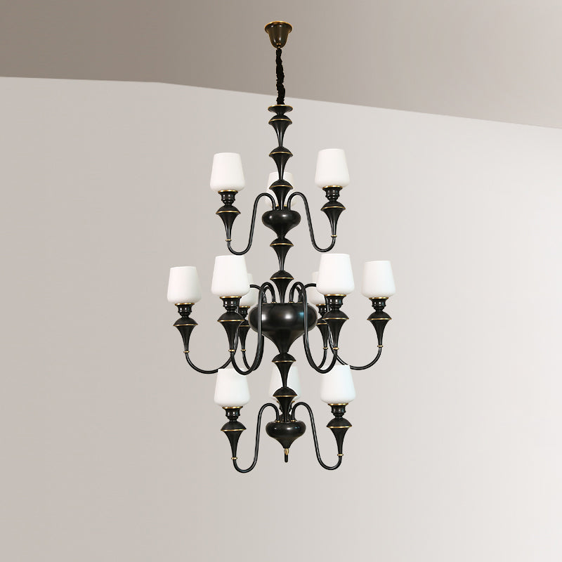 Eterna Tiered Chandelier - Letslighting
