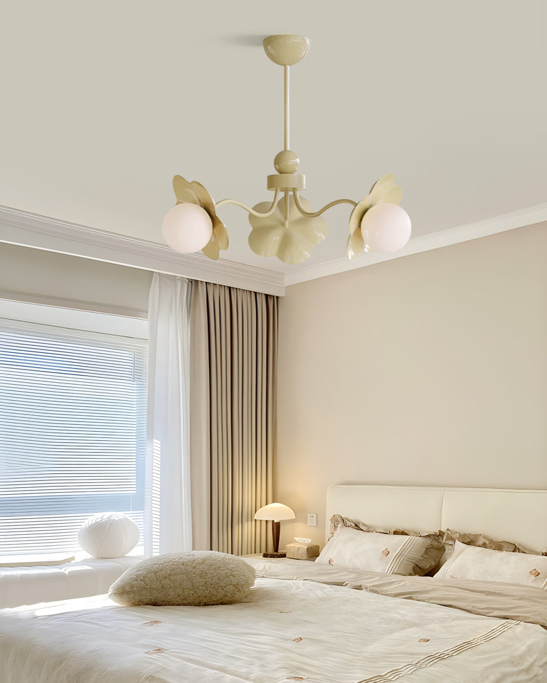 Chandelier Flower Shape Modern Bedroom - Letslighting