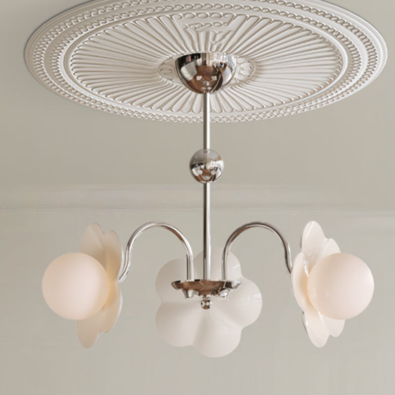 Chandelier Flower Shape Modern Bedroom - Letslighting