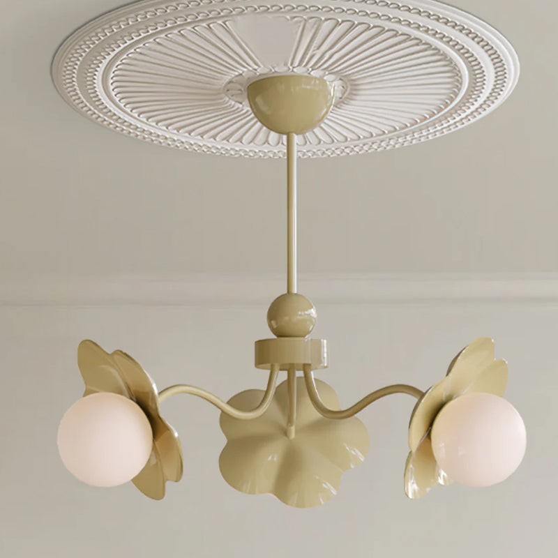 Chandelier Flower Shape Modern Bedroom - Letslighting